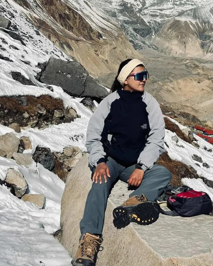 Ashmita Poudel, Trekking Guide & Yoga Instructor at 6K Nepal Treks