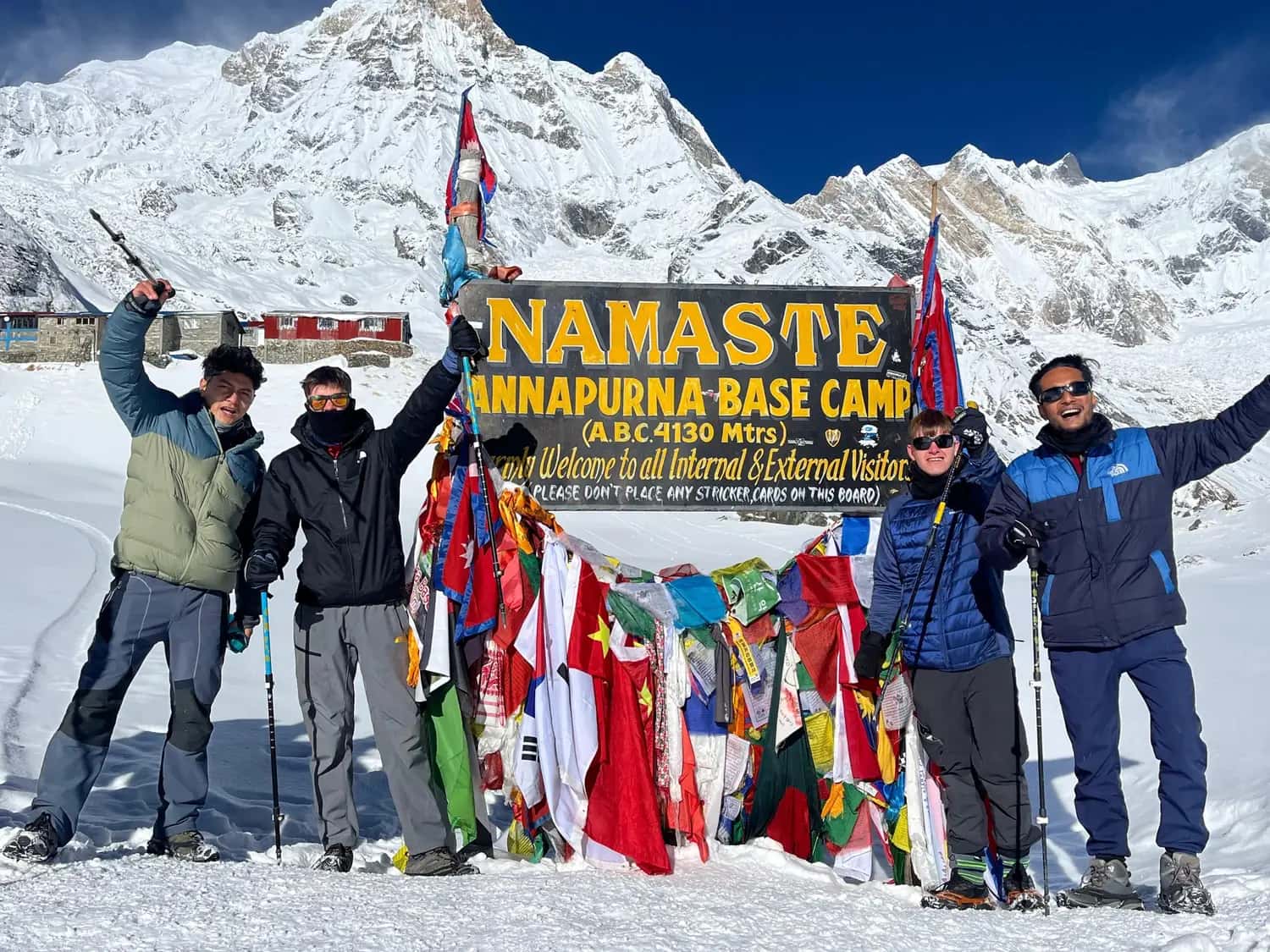 Annapurna Base Camp at first light